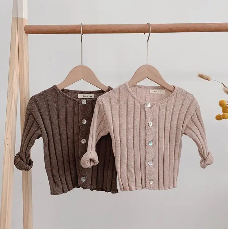 

2019 Hot Selling Girls Boys Knitted Sweater Autumn Baby Kids Cardigan Sweaters Kids Clothes 0-5 Years