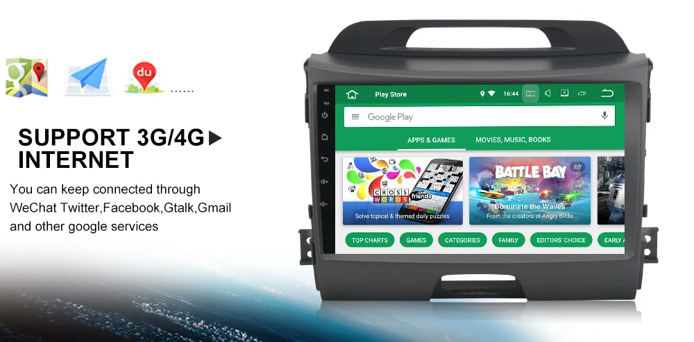 Excellent Dasaita 9" Android 8.1 Car GPS Player Navi for Kia Sportage R 2011-2016 with 2G+16G Quad Core Stereo Radio Multimedia 21 Excellent Dasaita 9" Android 8.1 Car GPS Player Navi for Kia Sportage R 2011-2016 with 2G+16G Quad Core Stereo Radio Multimedia 21