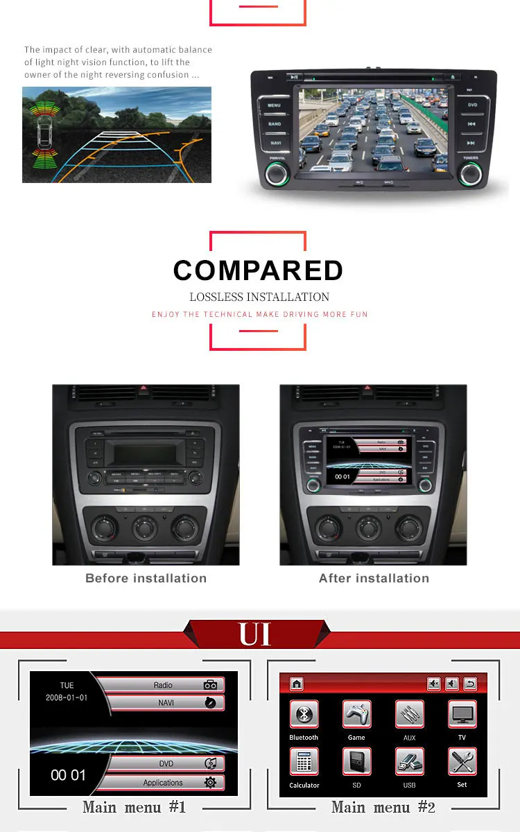 Flash Deal LJDA Two Din 7 Inch Car Multimedia Player For SKODA Octavia 2009-2013 DVD Stereo GPS Navigation Radio Autoaudio Headunit Canbus 6 Flash Deal LJDA Two Din 7 Inch Car Multimedia Player For SKODA Octavia 2009-2013 DVD Stereo GPS Navigation Radio Autoaudio Headunit Canbus 6