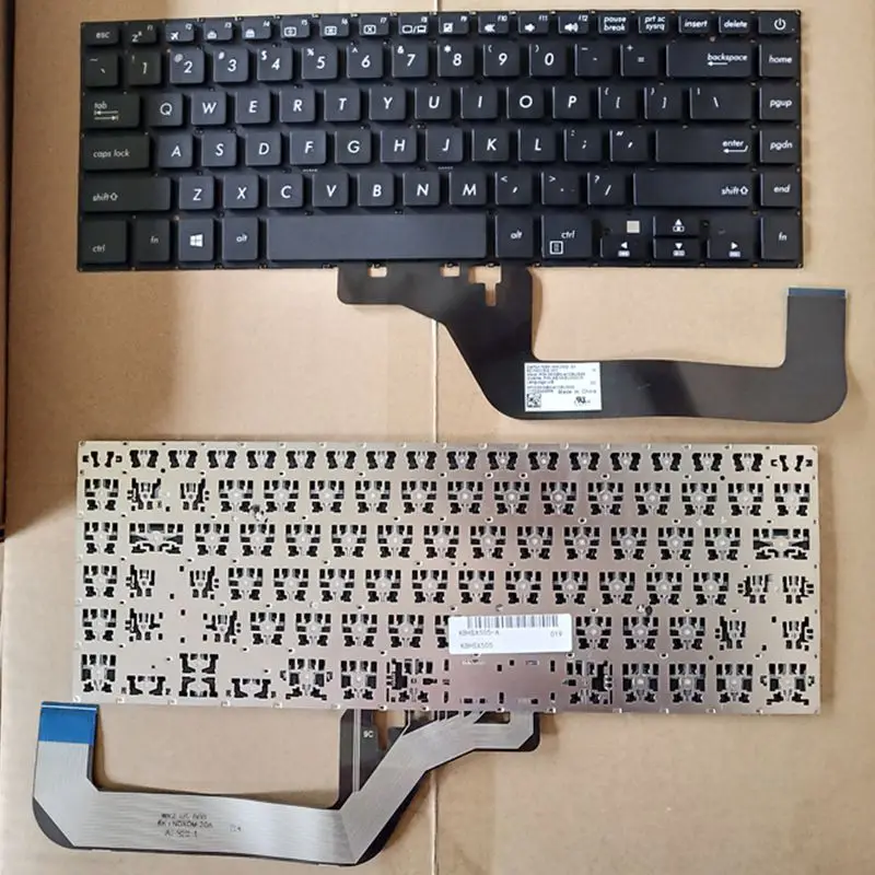 GZEELE NEW US laptop keyboard FOR ASUS VivoBook 15 X505BA X505 X505BP NSK-WK2SQ0T 0KNB0-4129TU00 US laptop keyboard black GZEELE NEW US laptop keyboard FOR ASUS VivoBook 15 X505BA X505 X505BP NSK-WK2SQ0T 0KNB0-4129TU00 US laptop keyboard black