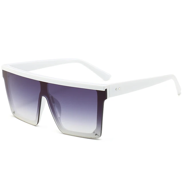 Square Men Sunglasses Oversize One Piece Sun Glasses Male Square Men Sunglasses Oversize One Piece Sun Glasses Male