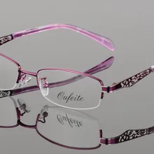 Металлические женские очки для близорукости, женские близорукие очки, оправа для очков по рецепту, очки от-0,50 до-6,00