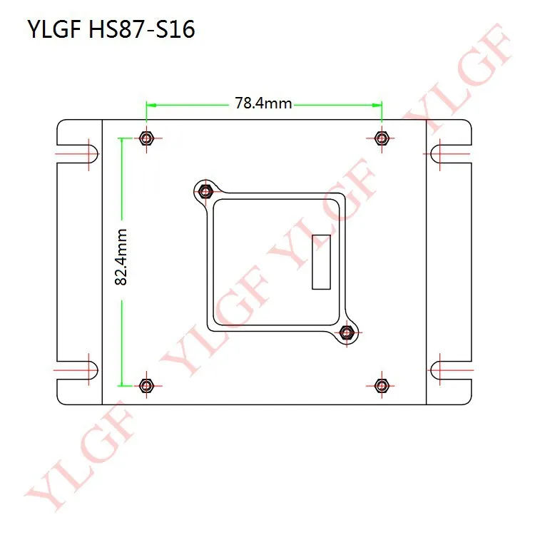 Клавиатура металла вверх, вниз, влево, вправо ylgf HS87-S16 8Pin сканирования линий(I/O) 16 Ключ водонепроницаемый(IP65), пыли, против насилия