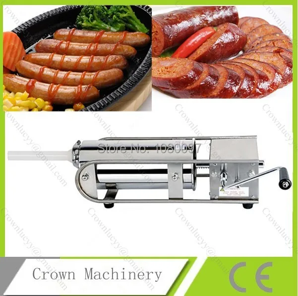 

2L sausage stuffer stuffing machine with plastic plunger