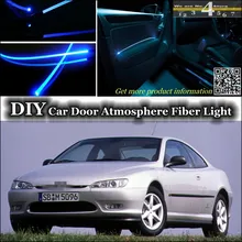 Для peugeot 406 407 408 508 интерьер светильник окружающей среды Настройка атмосфера волоконно-оптического диапазона светильник s внутри двери панели освещения