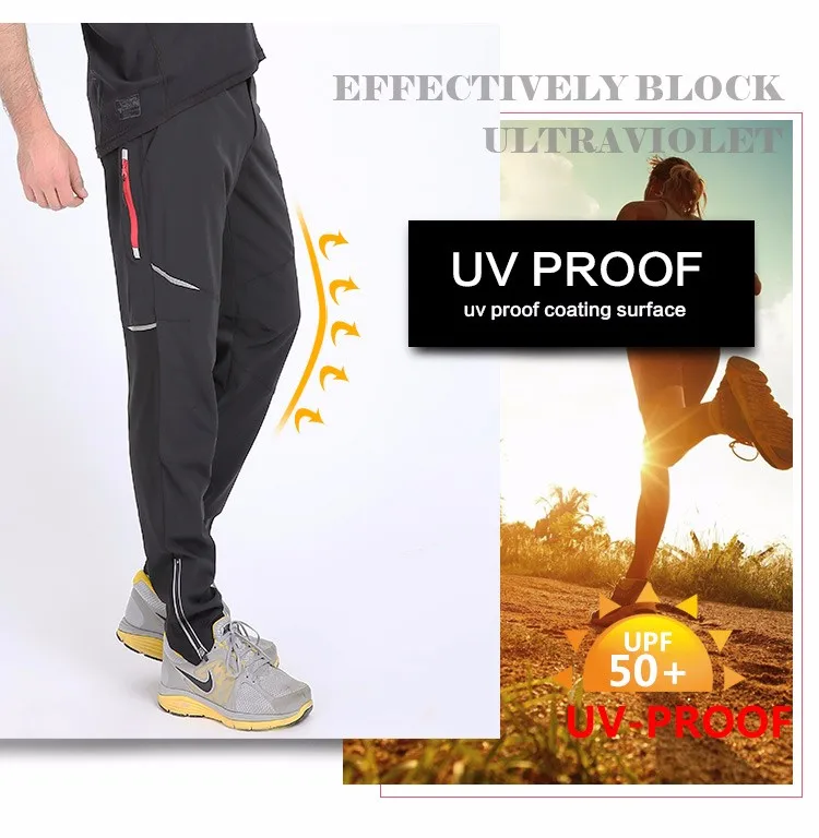2017 Spring Summer Men Cycling Pants Bike Long Pants Quick Dry Anti-sweat Breathable Bicycle Trousers Reflective Cycle Equipment cycling pants (4)