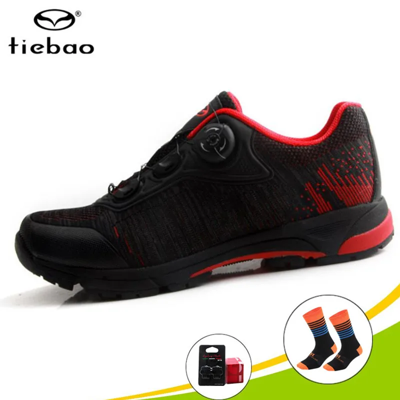 

Tiebao Cycling Shoes men sneakers 2019 Mountain Bike Leisure Sport Shoes Wear-resistant Self-lock Bicycle Shoes Non-slip Sapatos
