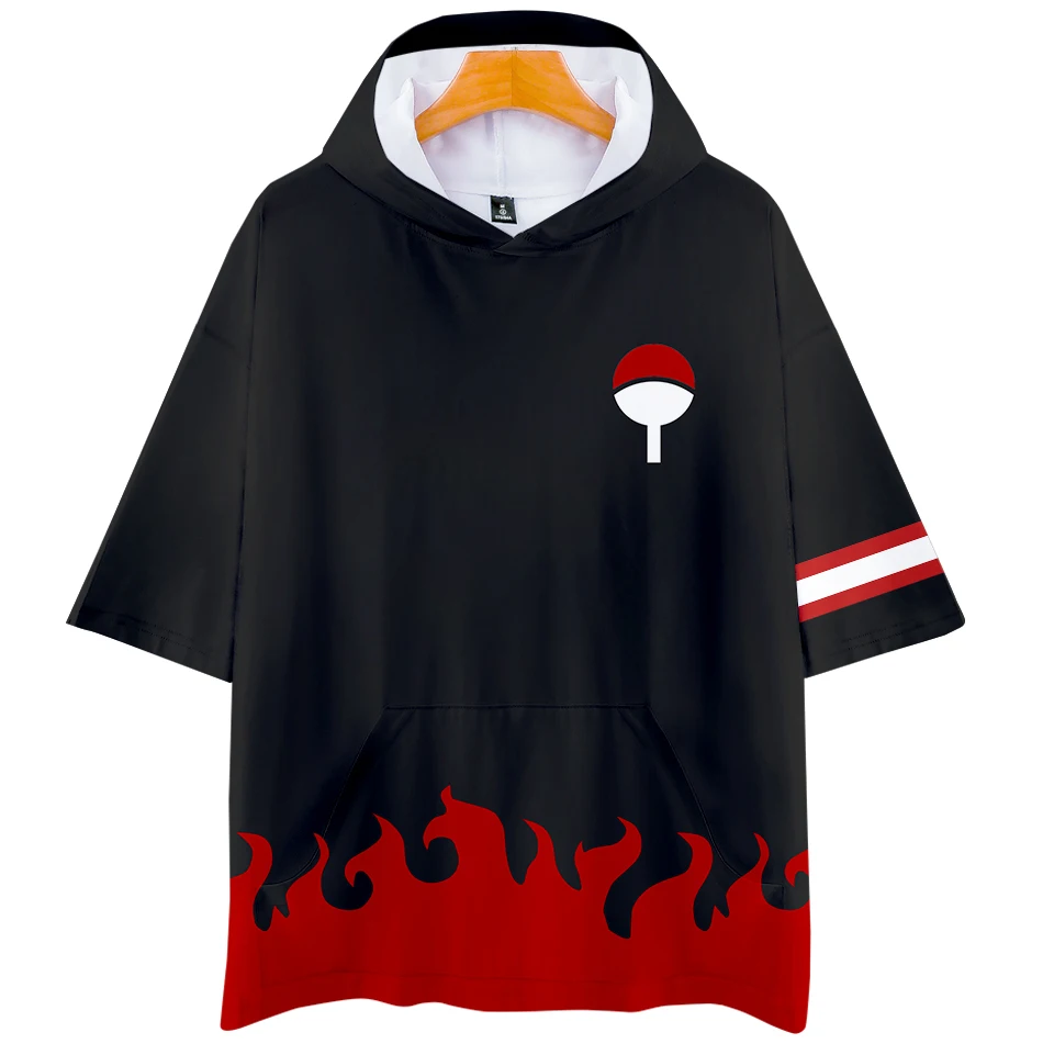 

Fashion 3D Naruto Cartoon Cosplay Short Sleeve Hoodies T-Shirt Men Women Summer Uchiha Itachi Uzumaki Sasuke Kakashi T Shirt