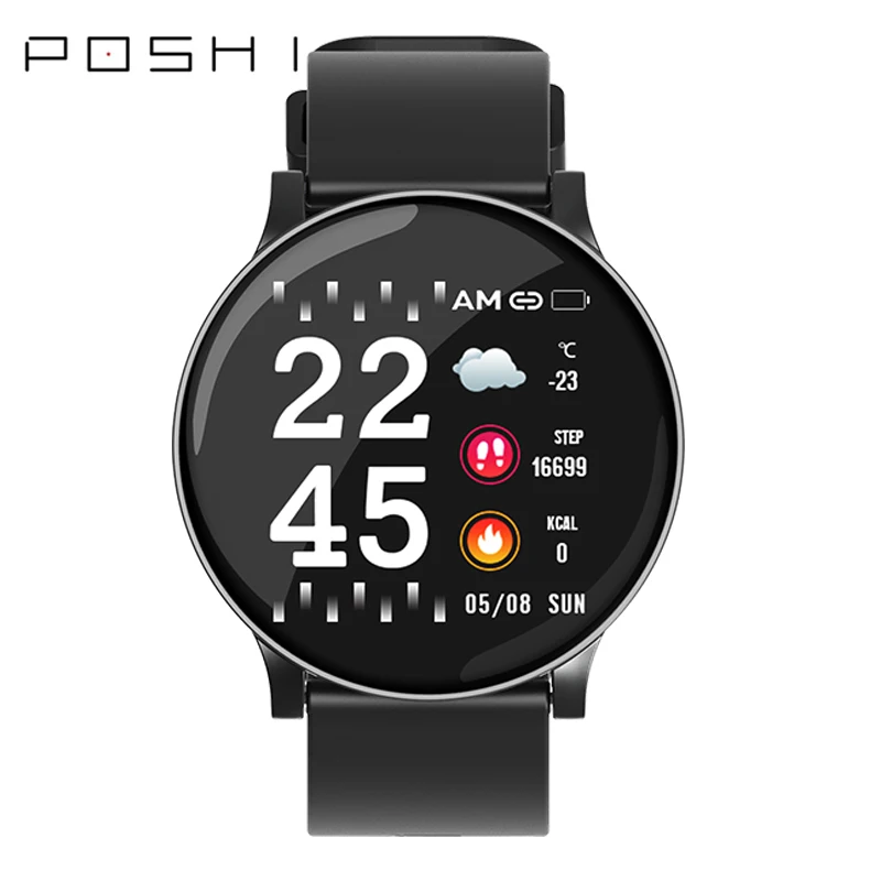 

Sport Smart Watch Men Series OLED Screen Push Message Bluetooth Connectivity Android IOS Digital LED Electronic Watch For Men