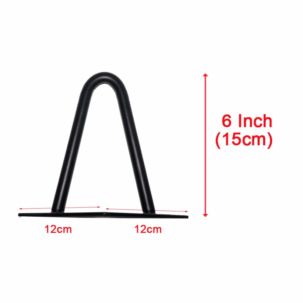 

Free Shipping--Black 6" Iron Table Leg,Set of 4, 1/2" Dia. Solid Iron,Table Leg FOR Cabinets/Book cases