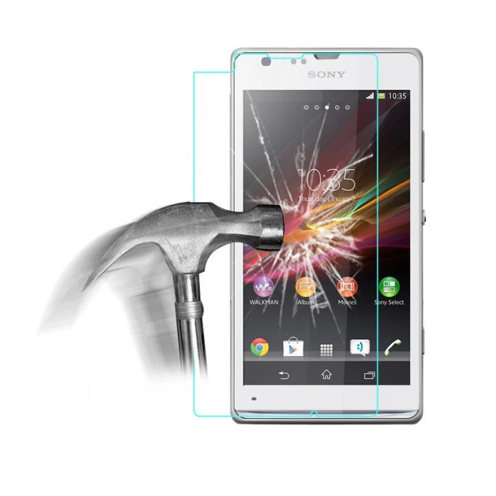 Закаленное стекло 2.5D для защиты экрана пленка Sony Xperia Z L36h C S39H c2305 c2304 M C1904 C1905 S LT26i 2