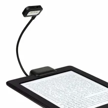 3 Вт складной светодиодный E-reader Clip-on светильник для чтения для электронных книг читалка Kindle для Pocketbook лампа для чтения 50 шт./лот