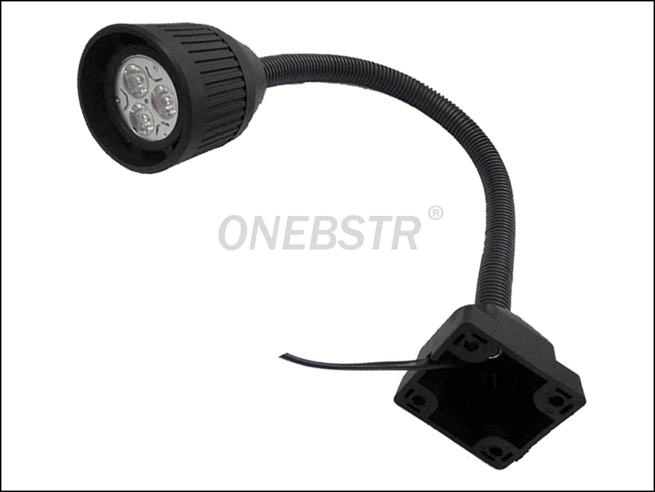 HNTD 3W TD01 AC DC 24V 36V 110V 220V LED Spotlight Plastic Shell CNC Machine Tools Work Lights Milling Machine Light 5