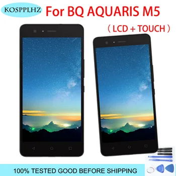 

5.0 inch 1920x1080 For BQ AQUARIS M5 100% TESTED LCD Display and Touch Screen For BQ M5 Digitzer Assembly + Tools