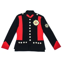 Реальные черный цвет, для мужчин и красные винтажные события/для выступления короткие смокинг/для выступления/Размер Азии