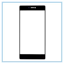 5pcs/lot New A High Quality Front LCD Screen Glass Lens For Huawei Ascend P8 Outer Glass Cover Replacement Gold/white/black