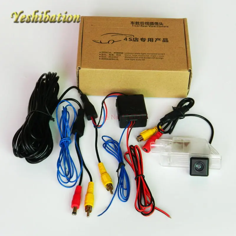 

Yeshibation Back Up Parking Camera Power Relay Filter For Citroen C5 C4 MG3 MG5 HD CCD Night Vision Rear View Camera