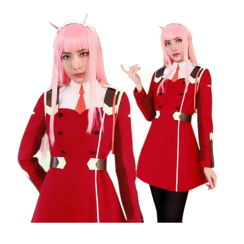 Костюм для косплея из аниме любимый в FRANXX ZERO TWO 002|dress cosplay|cosplay costumecosplay dress |