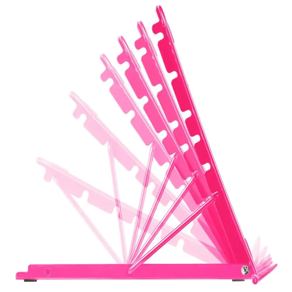 Ярко-розовый вентилируемый регулируемый светильник, подставка из металлической сетки для XP-Pen Artist, монитор для рисования Huion A2 A3, светодиодный светильник для отслеживания
