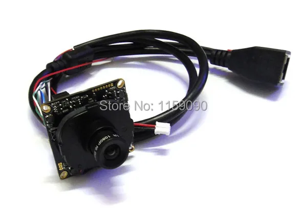  New CCTV HD IP Camera Module 38*38mm Size PCB Board 1080P HI3516C 2MP SONY ONVIF, 2.8mm 3MP Lens + IR Cut,H.264 Hisilicon 