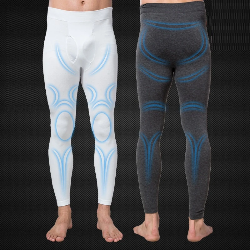 

Men's shaper pants slimming underwear waist trainer men bodysuit tummy waist cincher Heating fiber underwear Fitness Pants