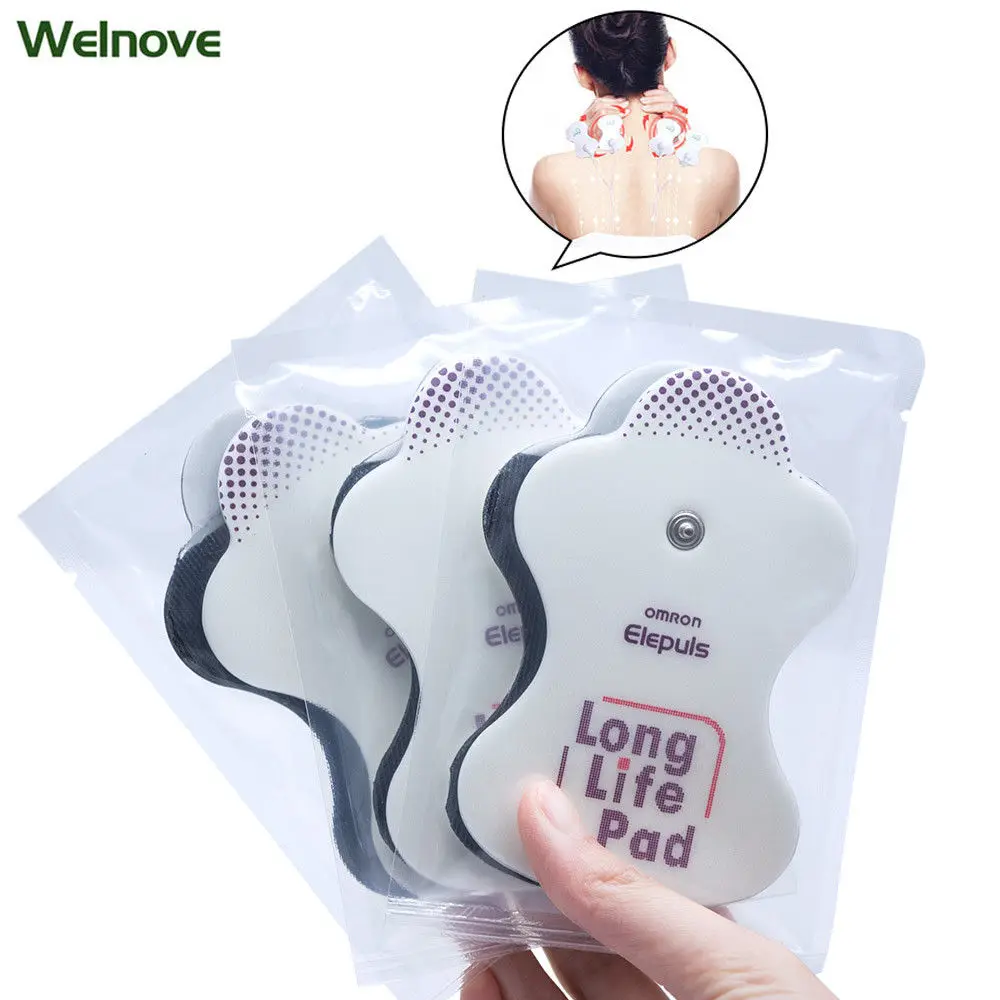 6Pcs/3Pairs Omron Replacement Electrotherapy Long Life Electrode Pads Self adhesive Patch Pens