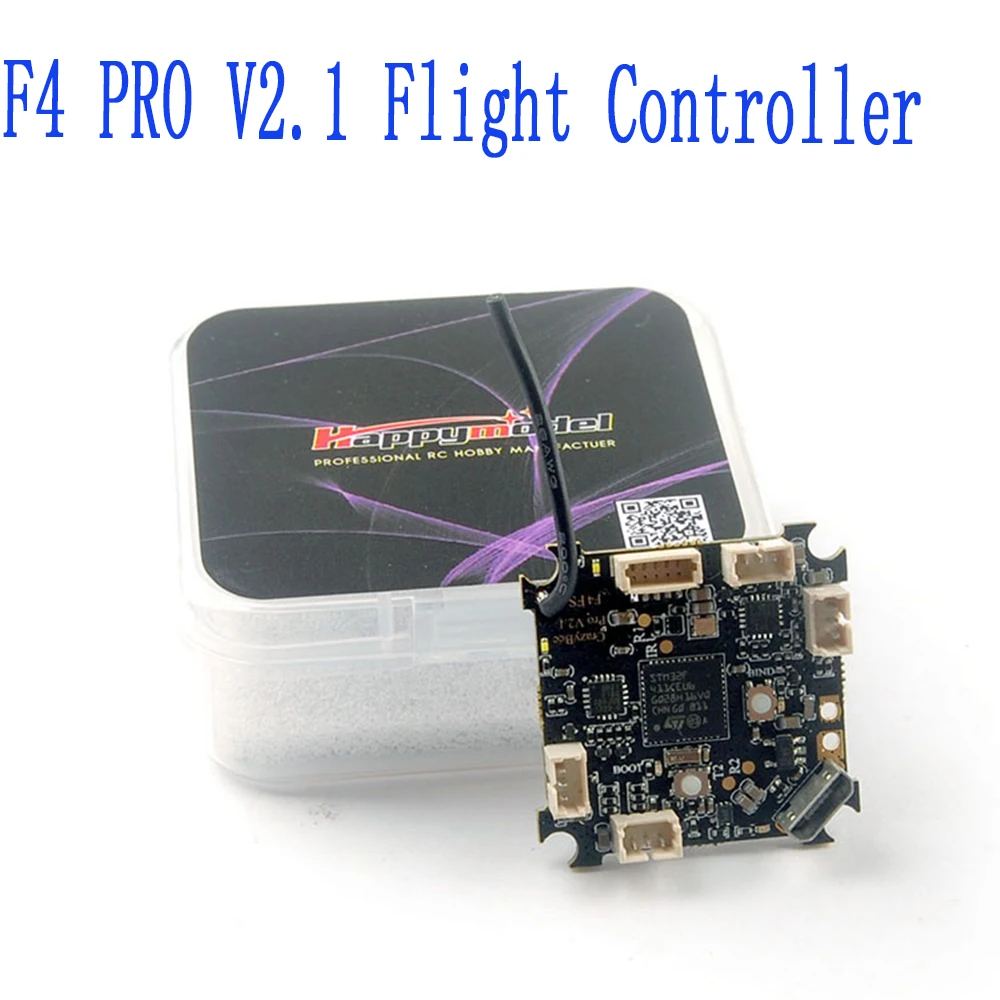 

Happymodel Crazybee F4 Pro V2.1 2-3 S Compatible Flight Controller For Sailfly-X FPV Racing Drone Frsky /Flysky/DSM-X Protokoll