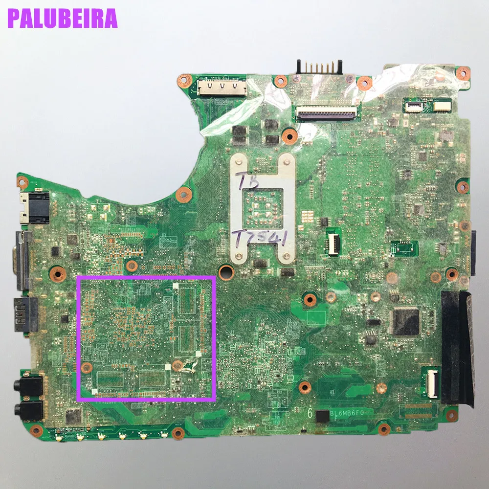 PALUBEIRA A000075380 материнская плата для ноутбука toshiba satellite L655 L650 DA0BL6MB6G1 HM55 DDR3