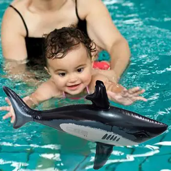 

Children's Water Toys PVC Inflatable Shark Toys Simulation Inflatable Animals Toys Swimming ring supplies Float toys #35