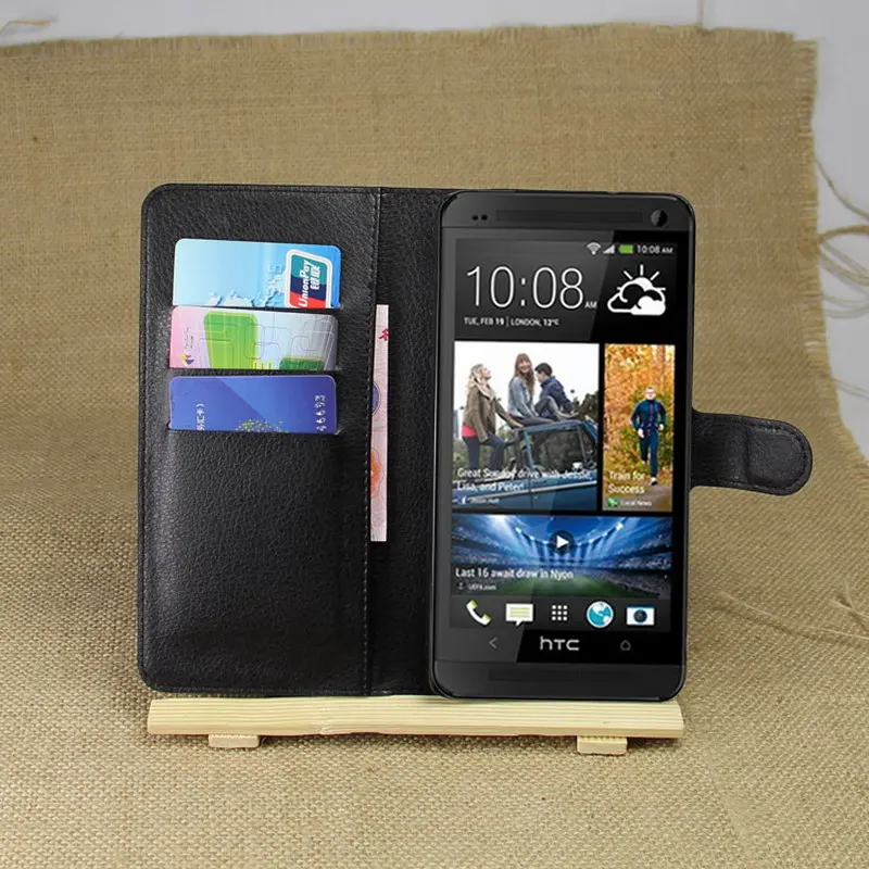 Роскошь для HTC One Max случае мода телефон принципиально Чехлы T6 coques Флип Кожа PU