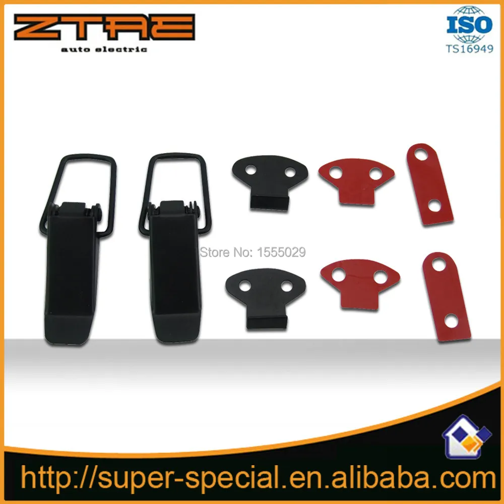 

Security Hook Lock Clip Kit Universal Clip hasp for Racing Car Truck Hood( big )