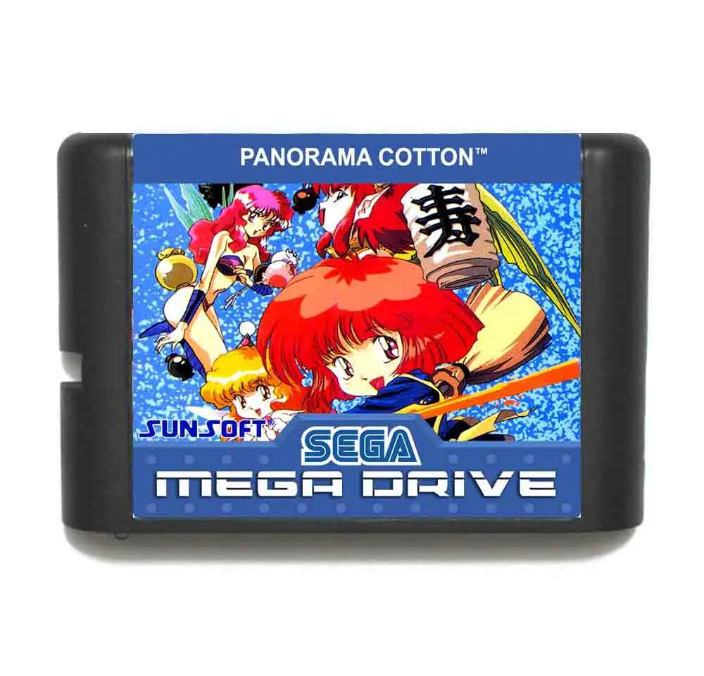 Панорама хлопок 16 бит MD игровая карта с розничной коробкой для sega Megadrive/Genesis