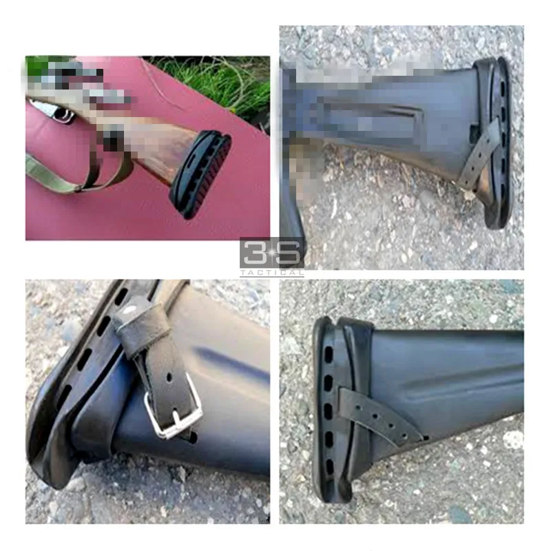 Тактический страйкбол АК сток Pad AK-47 противоударный резиновый AK47 Recoil Butt сток Pad Пейнтбол AK 47 аксессуары