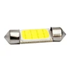 10 pièces feston-plaque d'immatriculation automobile C5W C10W COB LED, logement de voiture, lampe dôme intérieur, ampoule de lecture pour le toit, 31mm 36mm 39mm 41mm 10X ► Photo 3/6