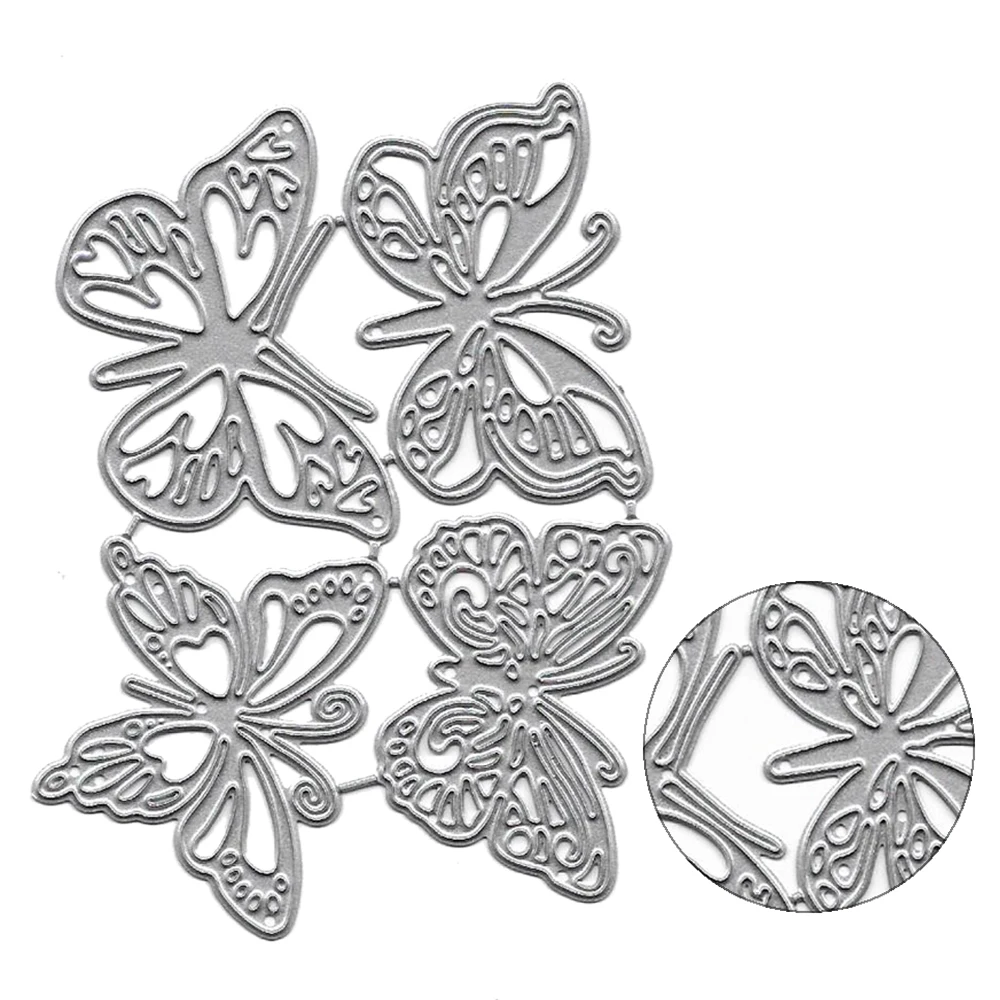 

Butterfly Pattern 10x7.5cm Metal Cutting Dies Stencils for Decorative Embossing DIY Paper Cards Photo Album Scrapbooking