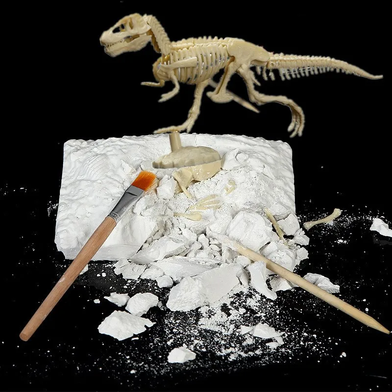 

Trolltech Archaeological Creative DIY Archaeological Excavation Toy Assembled Version Reproduces Dinosaur Fossil Model Toys