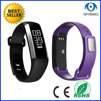 

China manufacture 2016 newest health assistant waterproof bracelet smart watch with Blood oxygen monitoring for elder