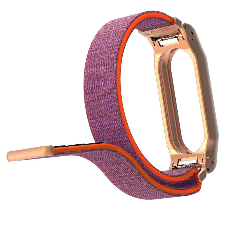 Нейлоновый ремешок Pulseira Mi Band 2 Correa Stratos для Xiaomi умный фитнес браслет спортивные