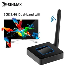 Miracast tv Stick Q4 2,4G и 5G двухдиапазонный Wifi HDMI+ AV зеркальное отображение 1080P HDMI WiFi Дисплей приемник Miracast Мини ПК Android