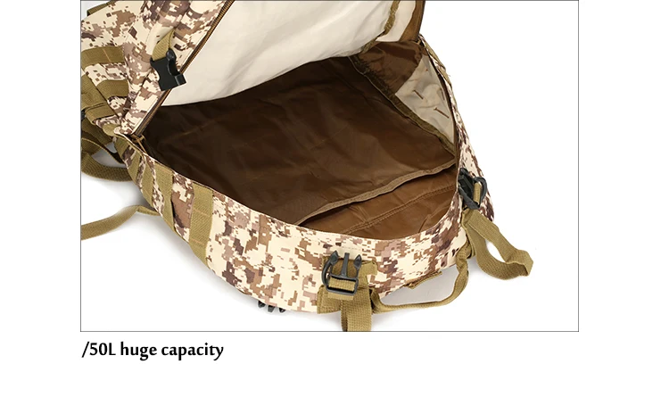 Militares do Exército Bolsa de Desporto ao ar Livre dos Homens 4 em 1 Tático Mochila Bolsas Molle Acampamento Caminhadas Viagem Escalada 50l Mod. 1260286 24 Esporte e Lazer