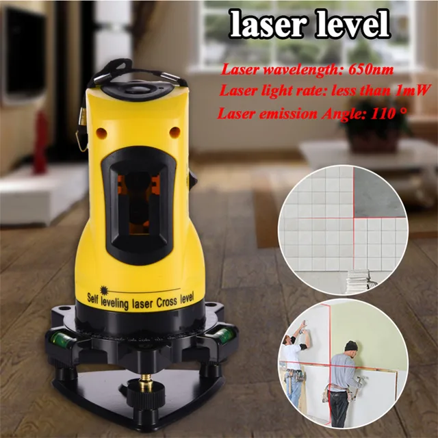 Best Offers ZH-SL203 Laser Level 650nm 2 Red Cross Lines 360 Rotary Degree Self- Leveling Nivel Laser Diagnostic-tools Yellow Best Offers ZH-SL203 Laser Level 650nm 2 Red Cross Lines 360 Rotary Degree Self- Leveling Nivel Laser Diagnostic-tools Yellow