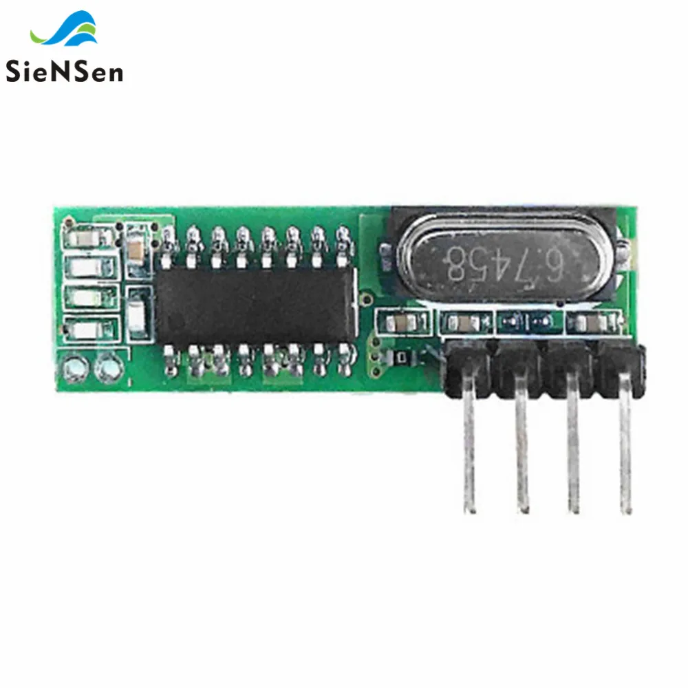 

10Pcs/lot Super Heterodyne RF Wireless Receiving Module High Sensitive Gated Alarm Xenon Light Remote Control Receiving Board