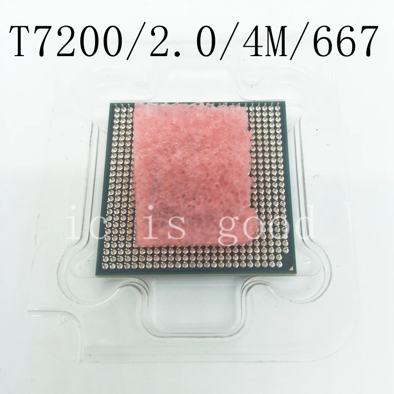 T7200 7200 SL9SF CPU 4M Socket 479 (Cache/2.0GHz/667/Dual-Core) Laptop processor