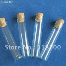 1000/лот 1 мл маленький стеклянный флакон с пробковое дерево, флакон с пробкой, пузырек с пробкой, 0,5 мл до 50 мл доступен