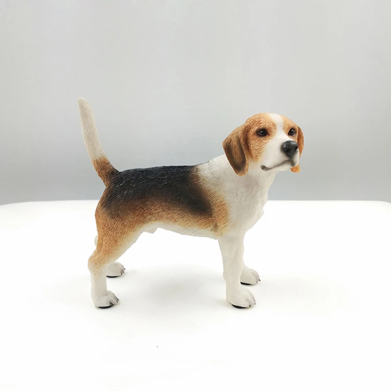 

Simulation Dog big animals plush dogs kids toy gift Model Resin Craft For Decoration hot selling