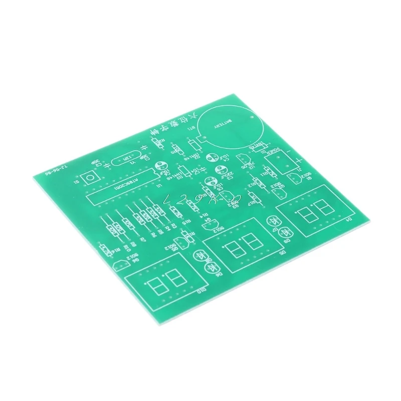 AT89C2051 шесть цифровых светодиодный электронные часы 51 MCU компоненты DIY Электронный