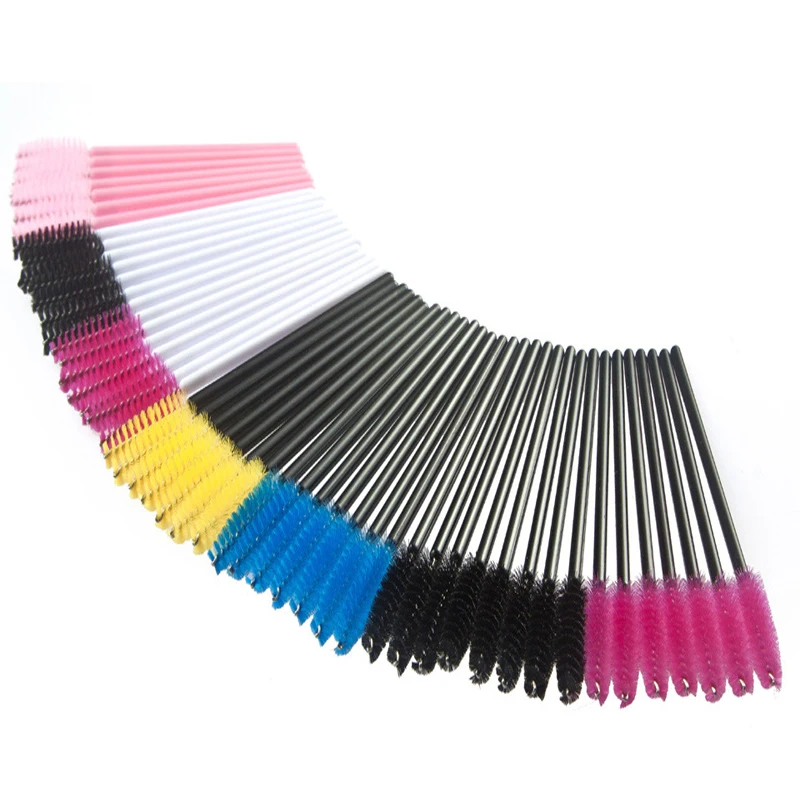 50 шт. одноразовые кисти для бровей и ресниц YOKPN|eyelash comb|eyebrow combeyelash brush |