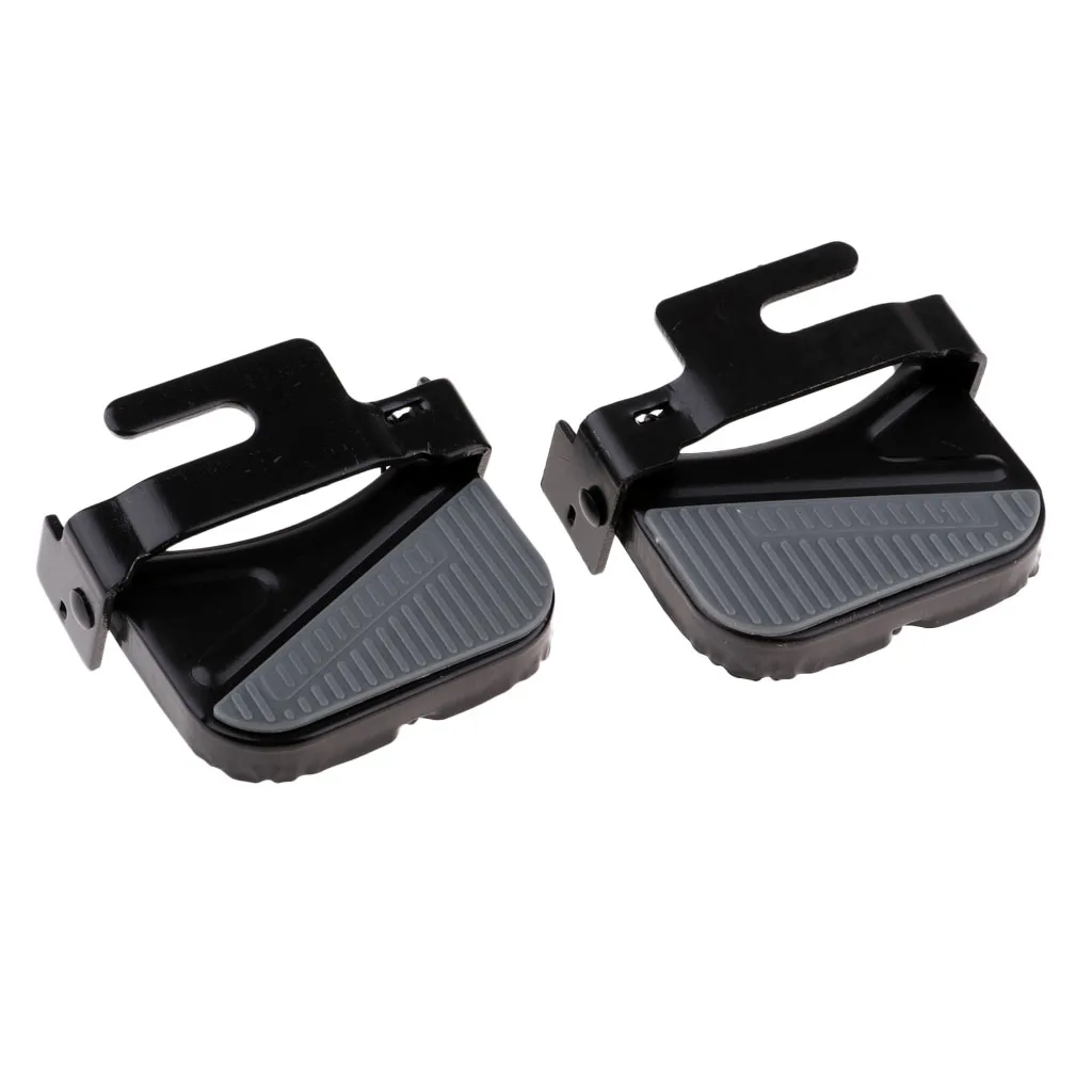 Lightweight Mountain Bike Foot Thicken Bicycle Rear Pedals Non-slip Footrest - 1 Pair