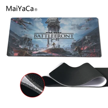 

MaiYaCa Star Wars Mouse Pad pad to Mouse Notbook Computer Mousepad Overlock Edge Big Gaming Padmouse Gamer to Laptop Mouse Mat