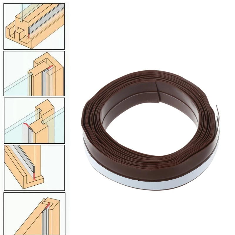 

Window Door Self Adhesive Rubber Draught Excluder Strip Sealing Tape Seal Strip #0604
